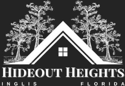 Hideout Heights vacation rental crystal river logo